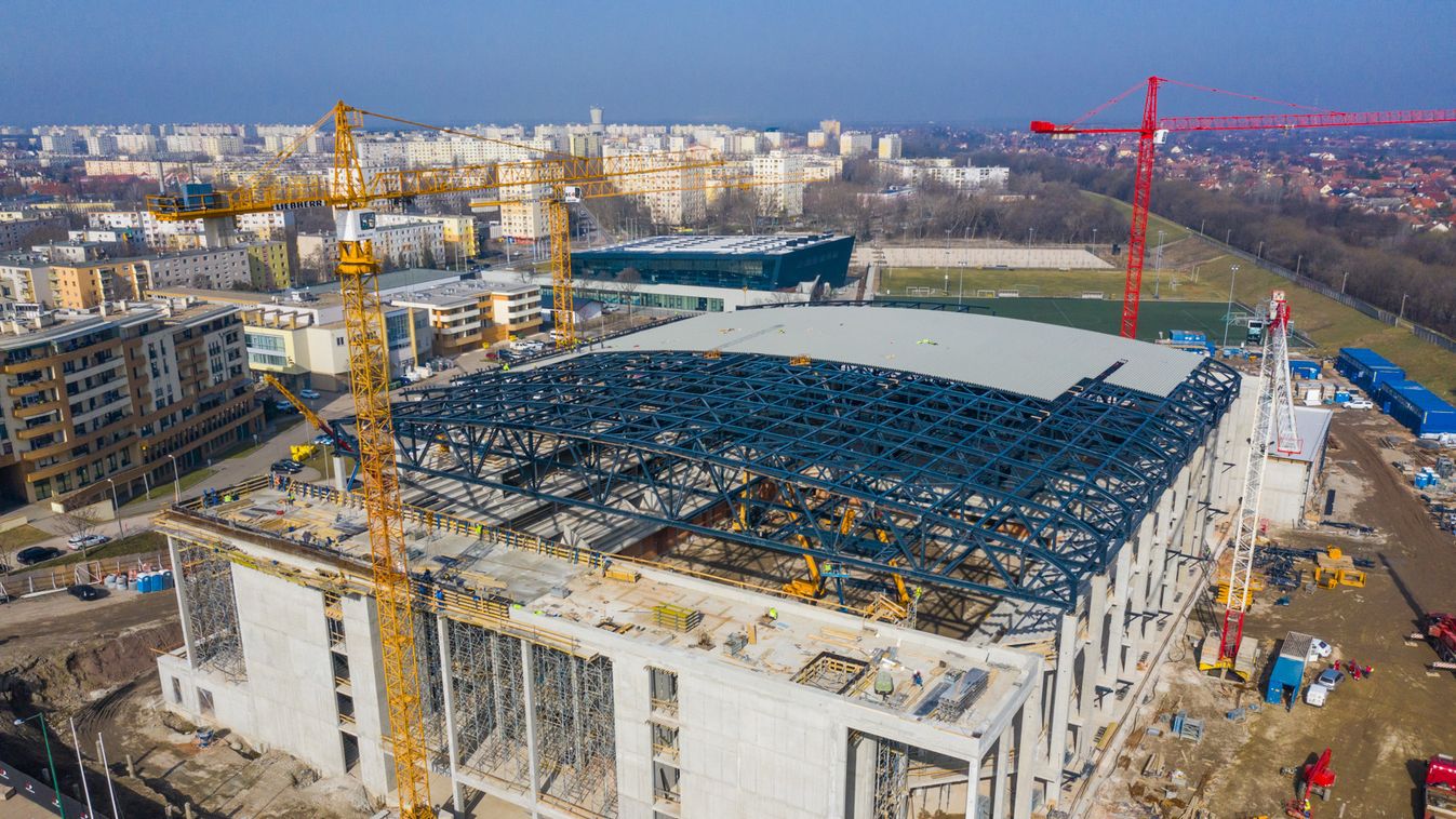 Impozáns lesz az új Szegedi Multifunkcionális Sportcsarnok