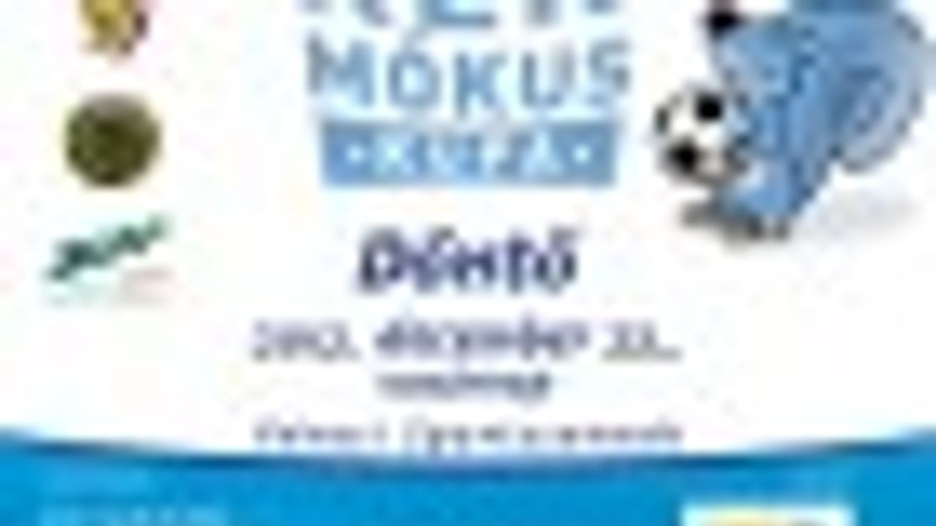 Labdarúgás: vasárnap Kék Mókus Kupa-döntő