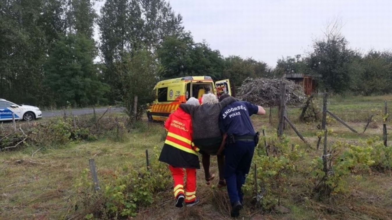 Bajba került idős asszonyt mentettek a kisteleki rendőrök