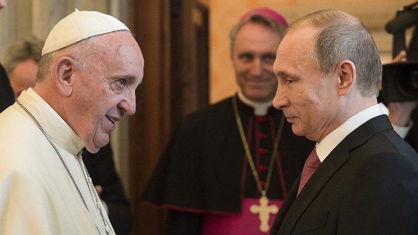 Ferenc pápa találkozni szeretne Putyinnal Moszkvában