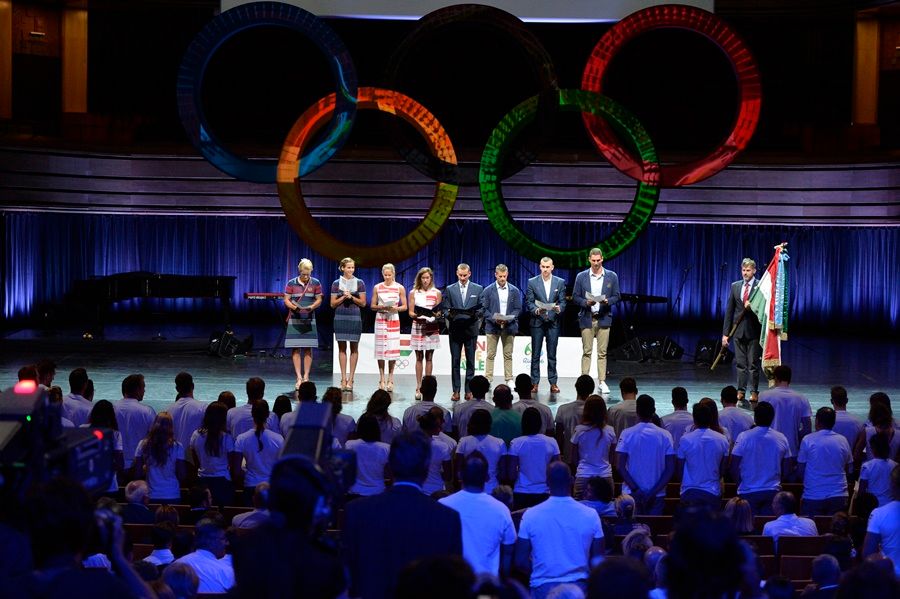 Rio 2016 - Az olimpiai csapat ünnepélyes fogadalomtétele