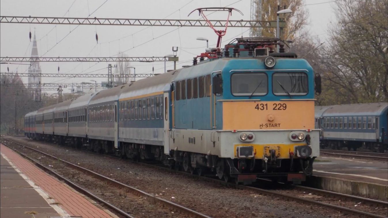 Vonatpótló buszok a Szeged Budapest vonalon