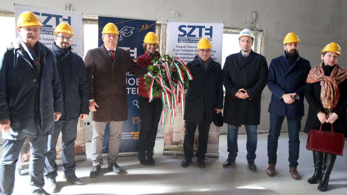 A Szegedi Tudományegyetem 8 milliárd forintos beruházása újabb mérföldkőhöz ért
