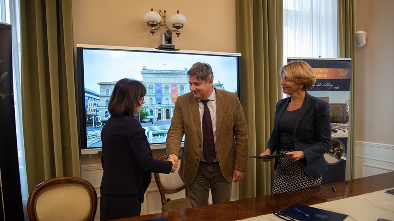 Kutatási megállapodást kötött a Szegedi Tudományegyetem