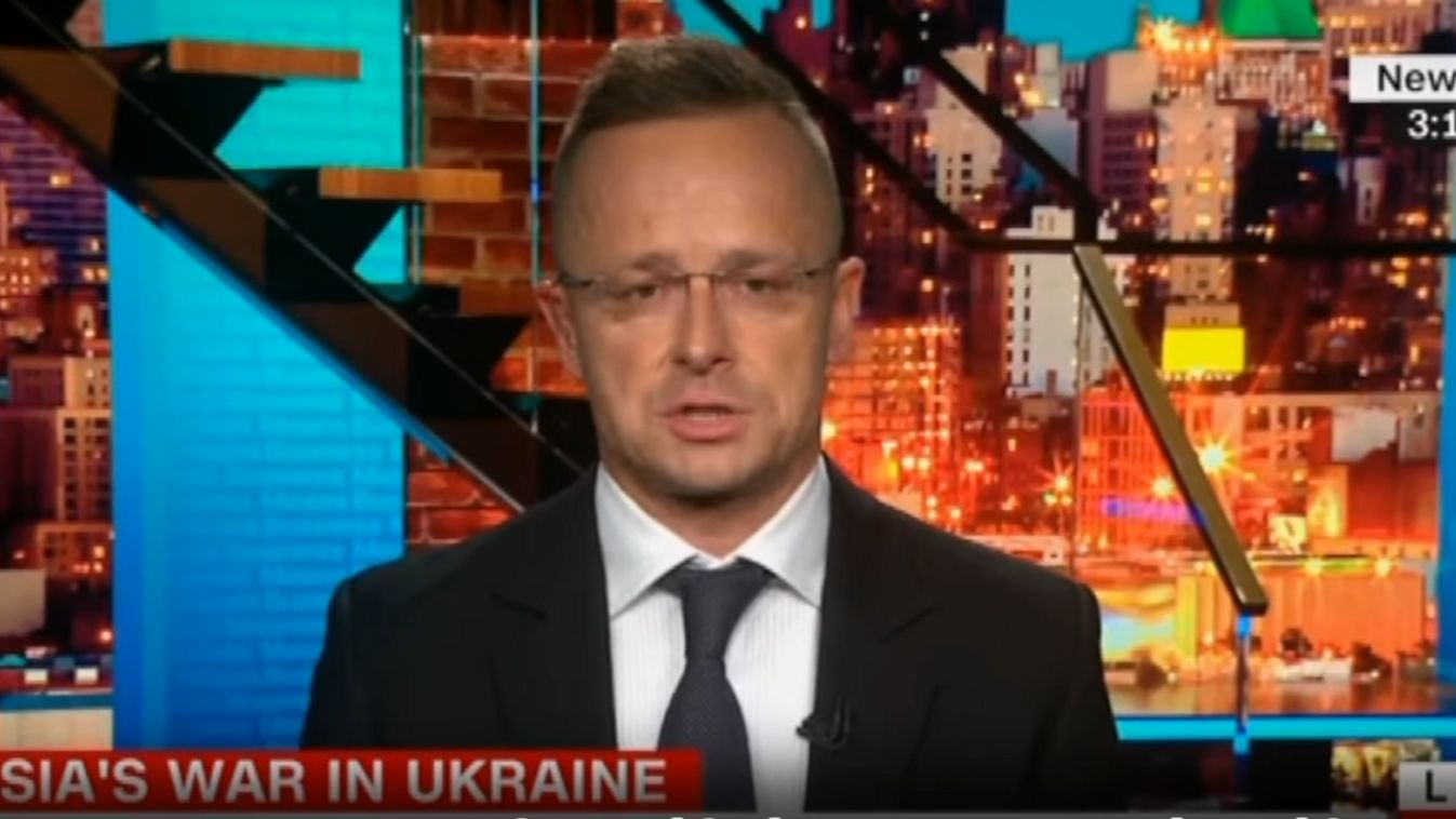 A CNN-ben tette helyre a jogállamisági, háborús és választással kapcsolatos kérdéseket Szijjártó Péter