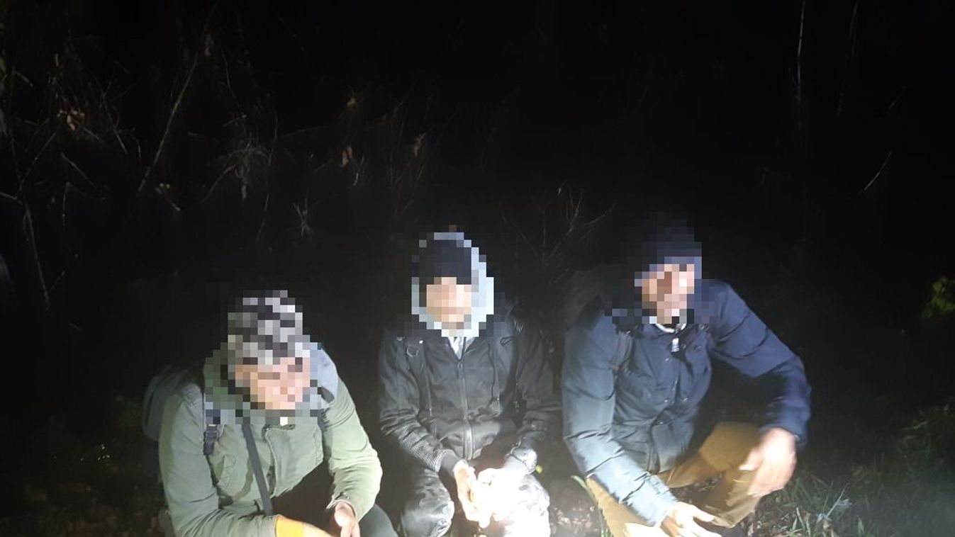 Kilenc szír és jemeni határsértőt tartóztattak fel Röszkén és Szegeden