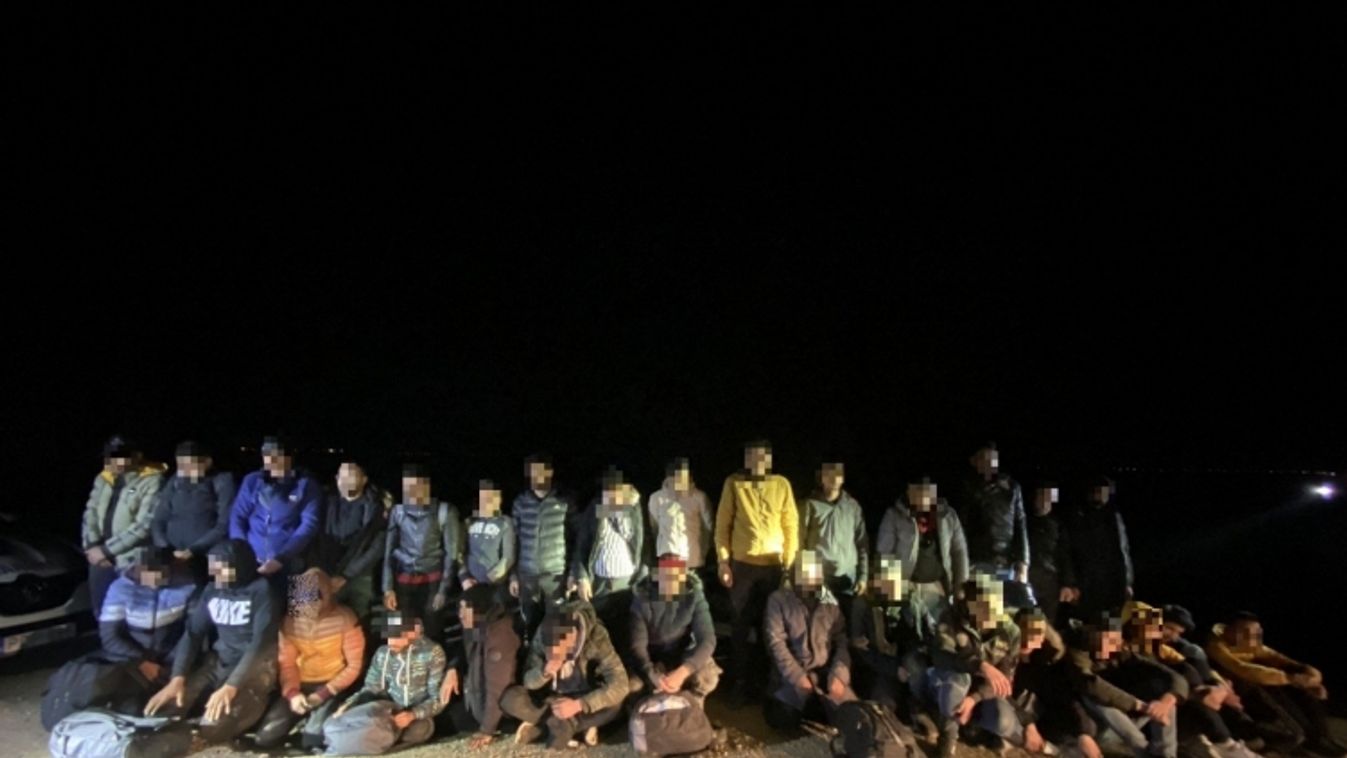Összesen 61 határsértőt tartóztattak fel a megyében éjszaka