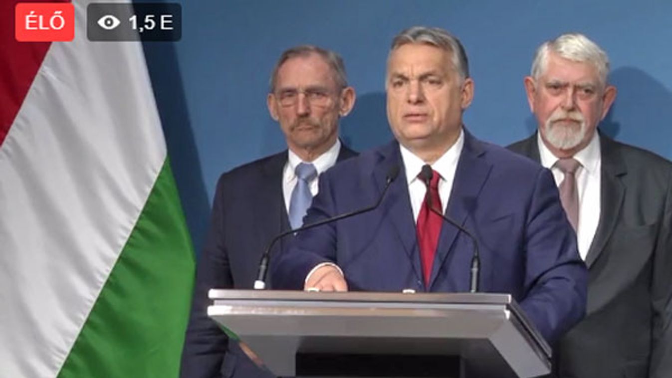 Orbán: Nekünk az emberélet, az emberek élete és biztonsága az első