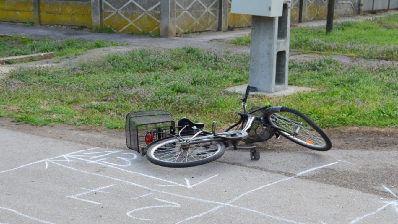Elütöttek egy biciklist Szegeden