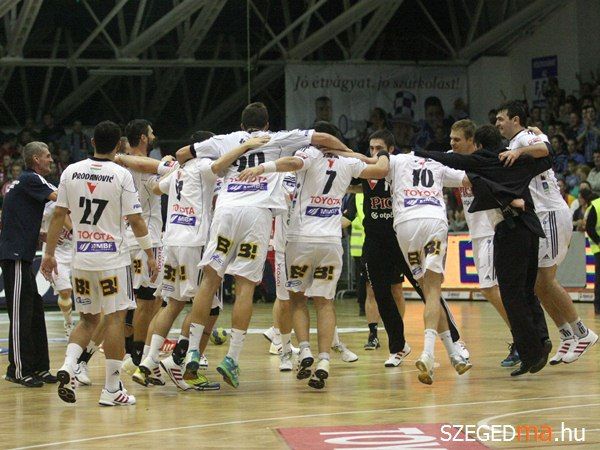 Jár-e újabb örömtáncot a Pick Szeged a Veszprém ellen? Fotó: Gémes Sándor