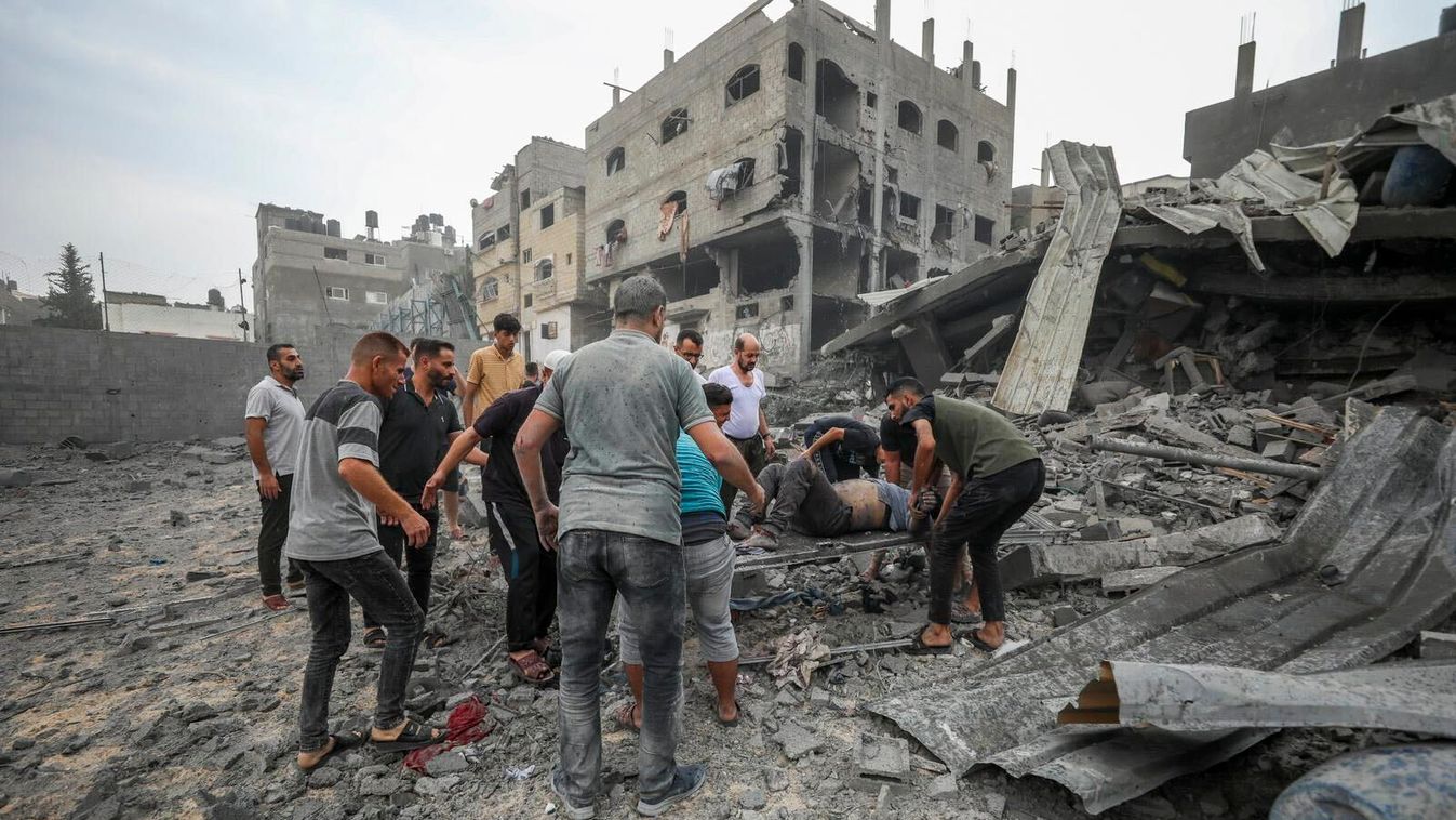 Elképesztő képsorok a Gázai övezetről - Ferenc pápa az erőszak leállítását sürgette