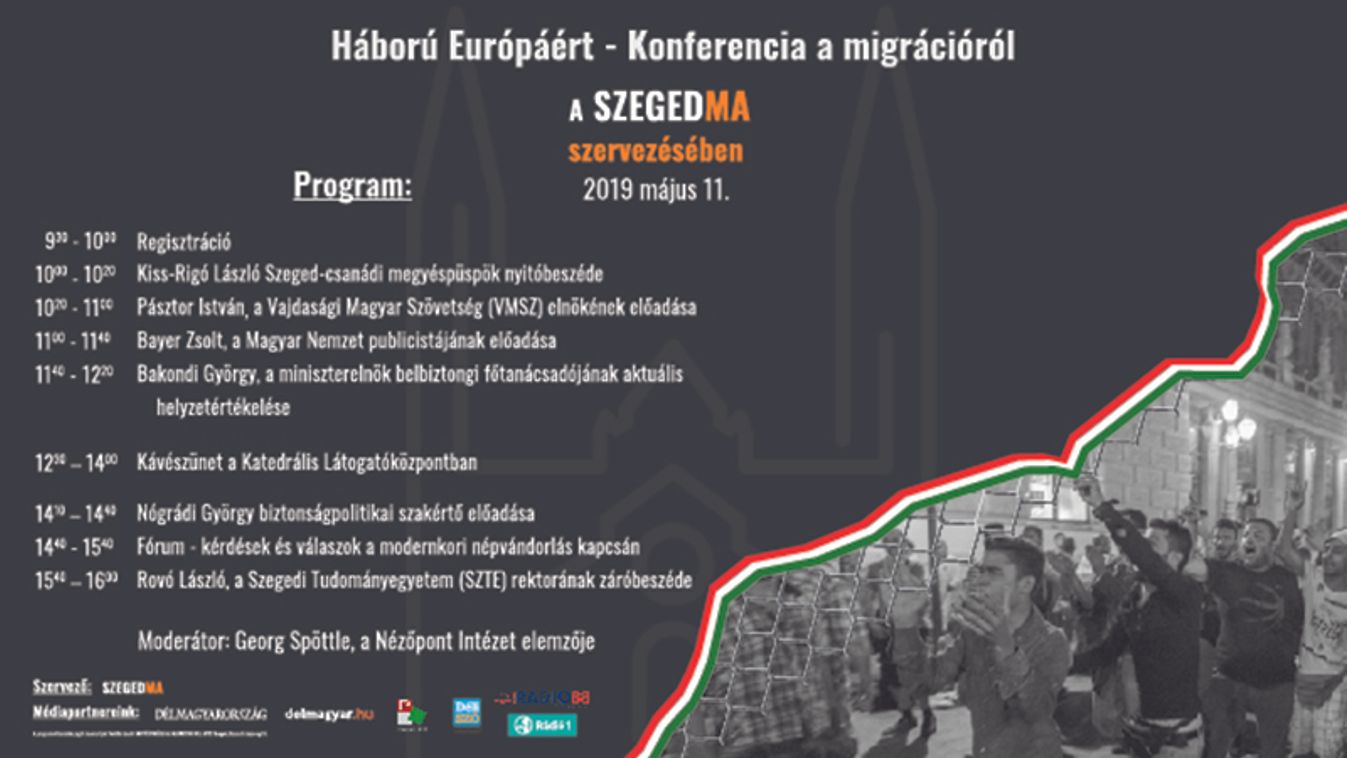 Több százan kíváncsiak és élőben nézik majd a SzegedMa konferenciáját a migrációról