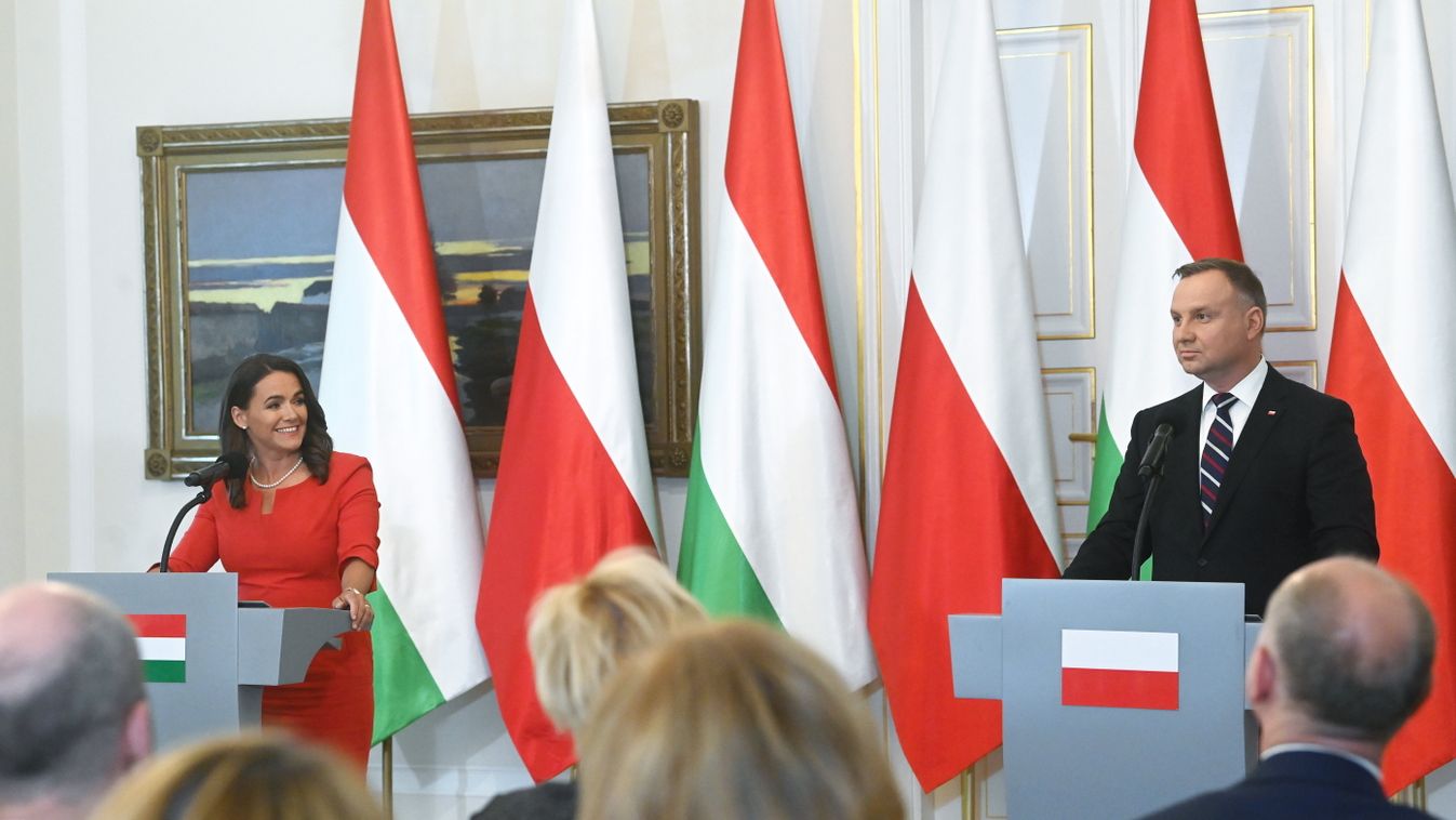 Novák Katalin felszólította az Európai Bizottságot Varsóban