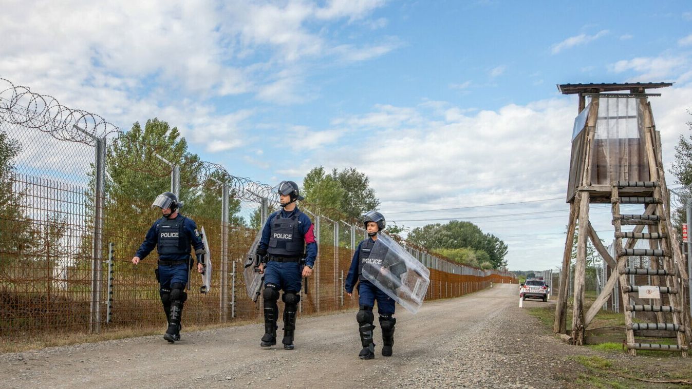 Szombaton a vármegyében 467 migráns sértett vagy próbálkozott határsértéssel