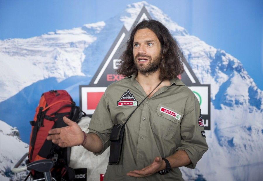 Everest-expedíció - Klein Dávid indulás elõtti sajtótájé