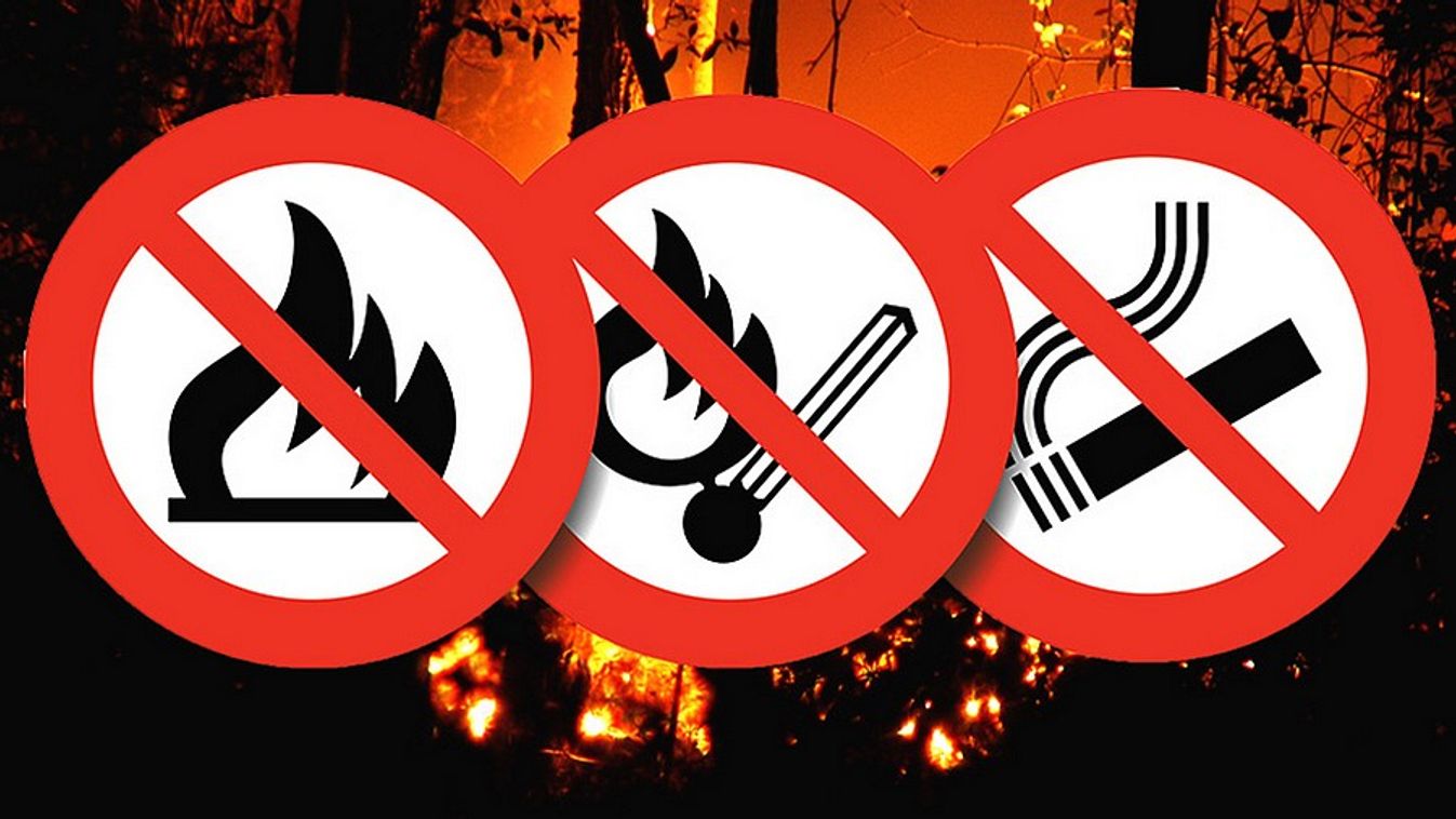 Az egész országban tilos tüzet gyújtani