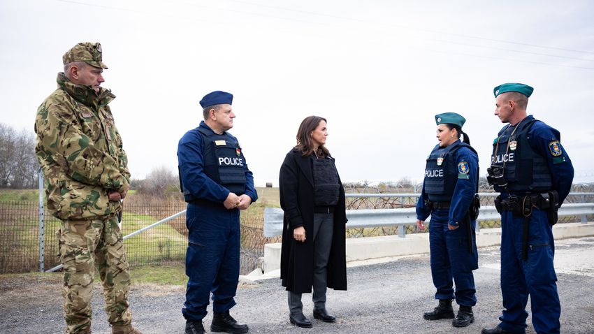 Novák Katalin: a határvédők garantálják a magyar emberek biztonságát (videó)
