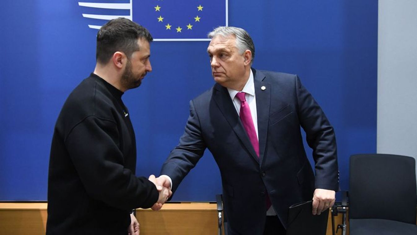 Orbán Viktorral találkozna Volodimir Zelenszkij