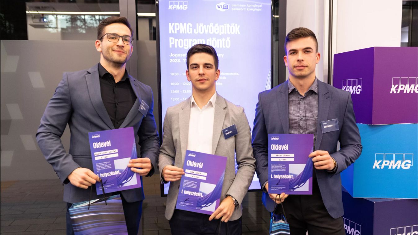 Taroltak a Szegedi Tudományegyetem joghallgatói a KPMG Jövőépítők Programján