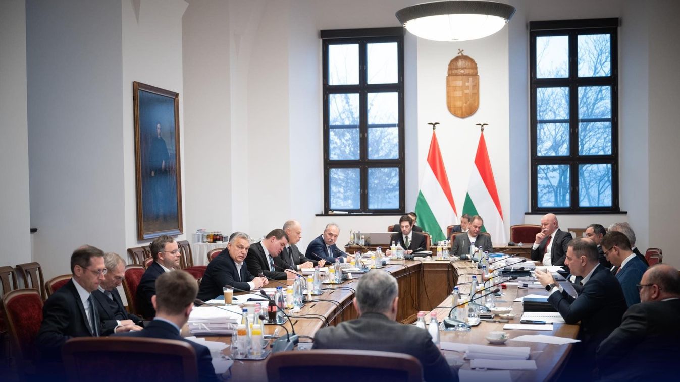 Az idei első kormányüléséről jelentkezett Orbán Viktor