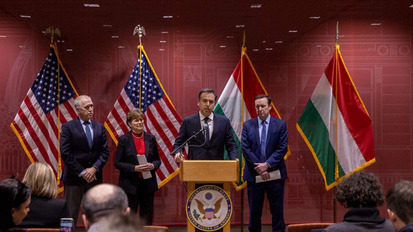 A svéd NATO-felvételt szorgalmazták Budapesten az amerikai szenátorok