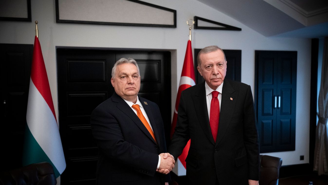 Orbán Viktor a török elnökkel tárgyalt (Videó)