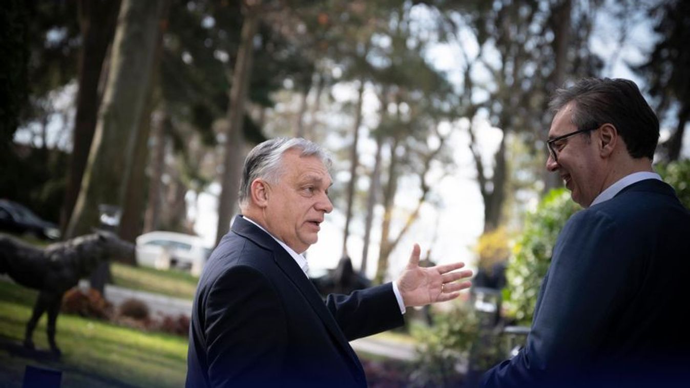 Orbán Viktor Belgrádban tárgyal
