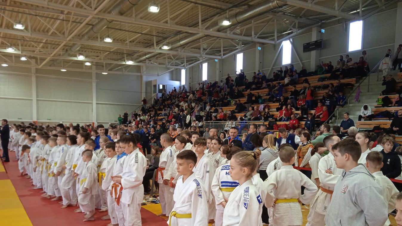 Rekordszámú résztvevővel kezdődött meg a nemzetközi judoverseny Mórahalmon