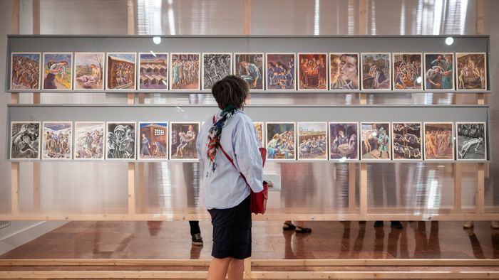 A holokauszt emlékezetét bemutató kiállítás nyílik a Magyar Nemzeti Galériában (Képek)