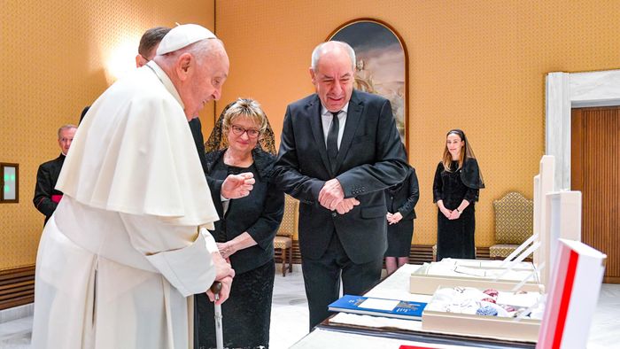 Ferenc pápánál tett látogatást Sulyok Tamás köztársasági elnök