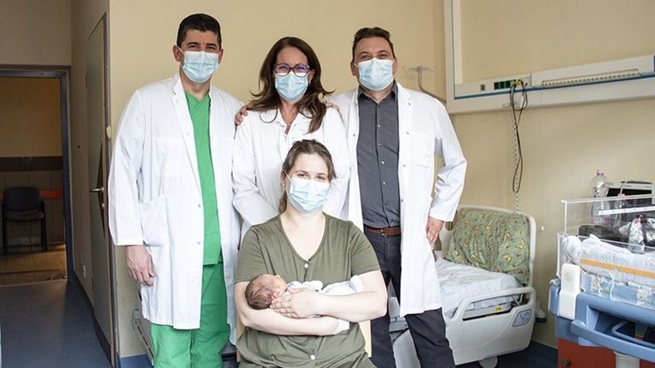 Először szült gyermeket szívtranszplantált beteg Magyarországon