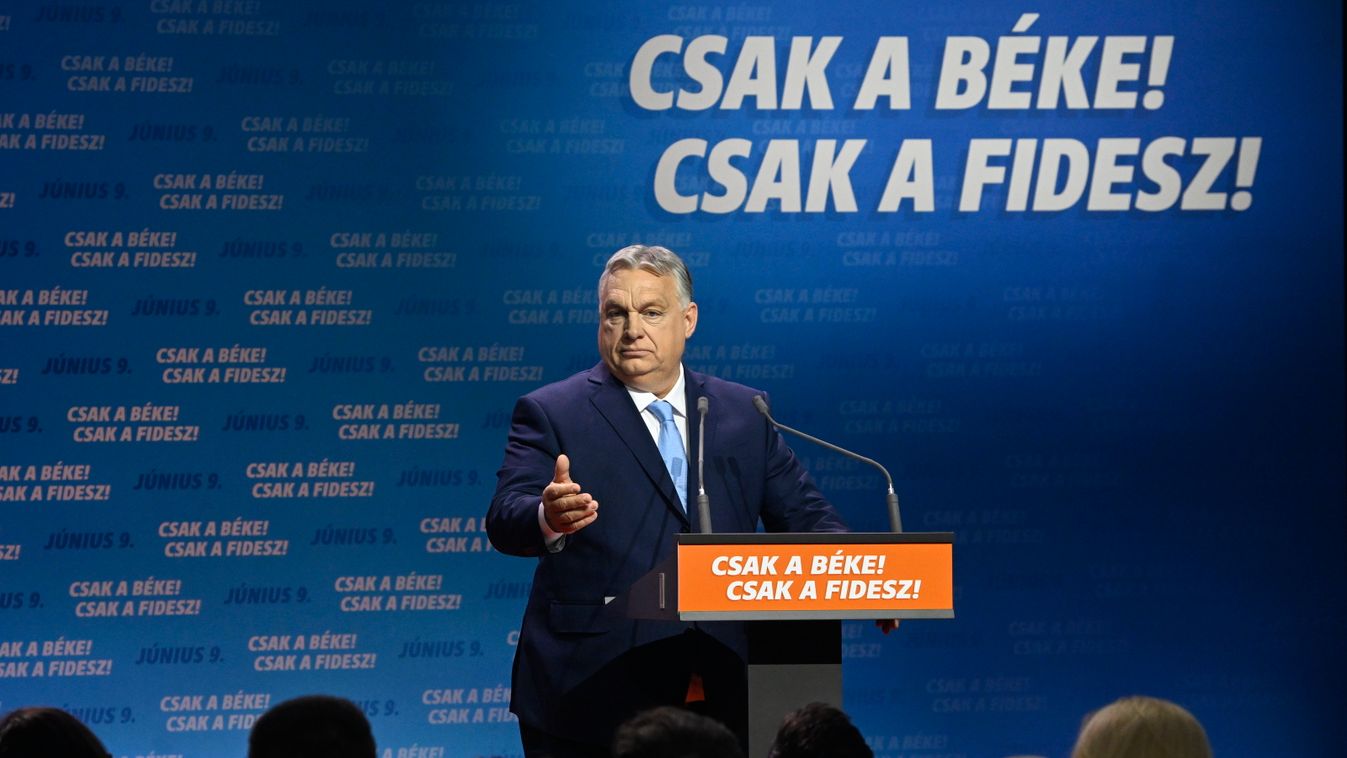 Orbán Viktor: Ki kell tartanunk a béke mellett!