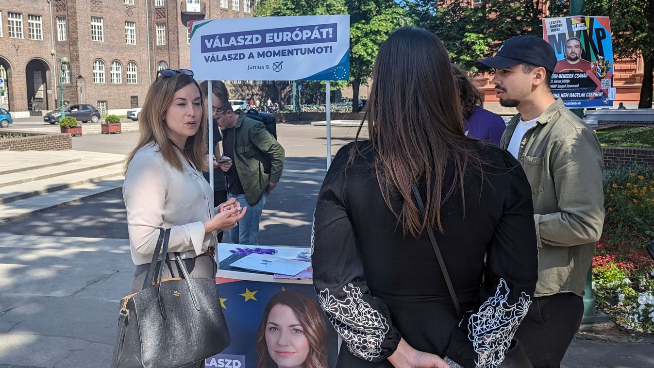 Momentum kudarc Szegeden: Cseh Katalinra sem kíváncsi senki