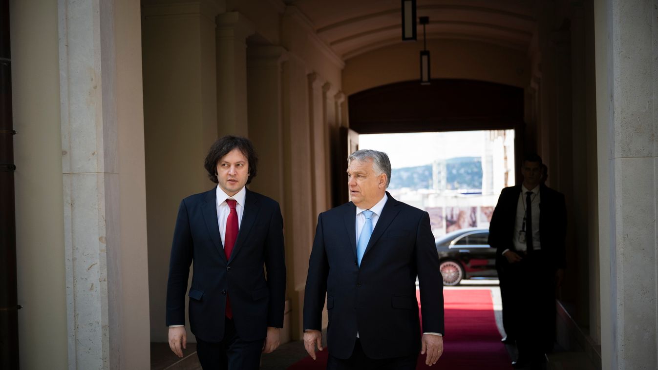 Orbán Viktor Georgia miniszterelnökével tárgyalt