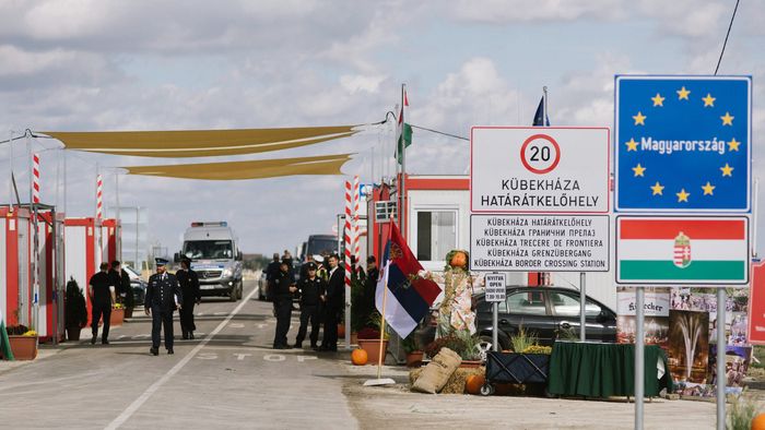 Szerb-magyar-román hármas határ nyílik Kübekházánál