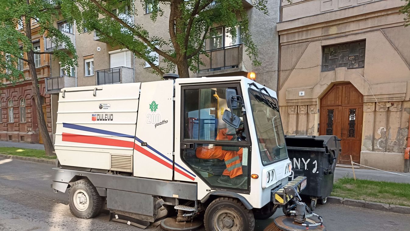 Jövő héten ismét takarítják Szeged utcáit
