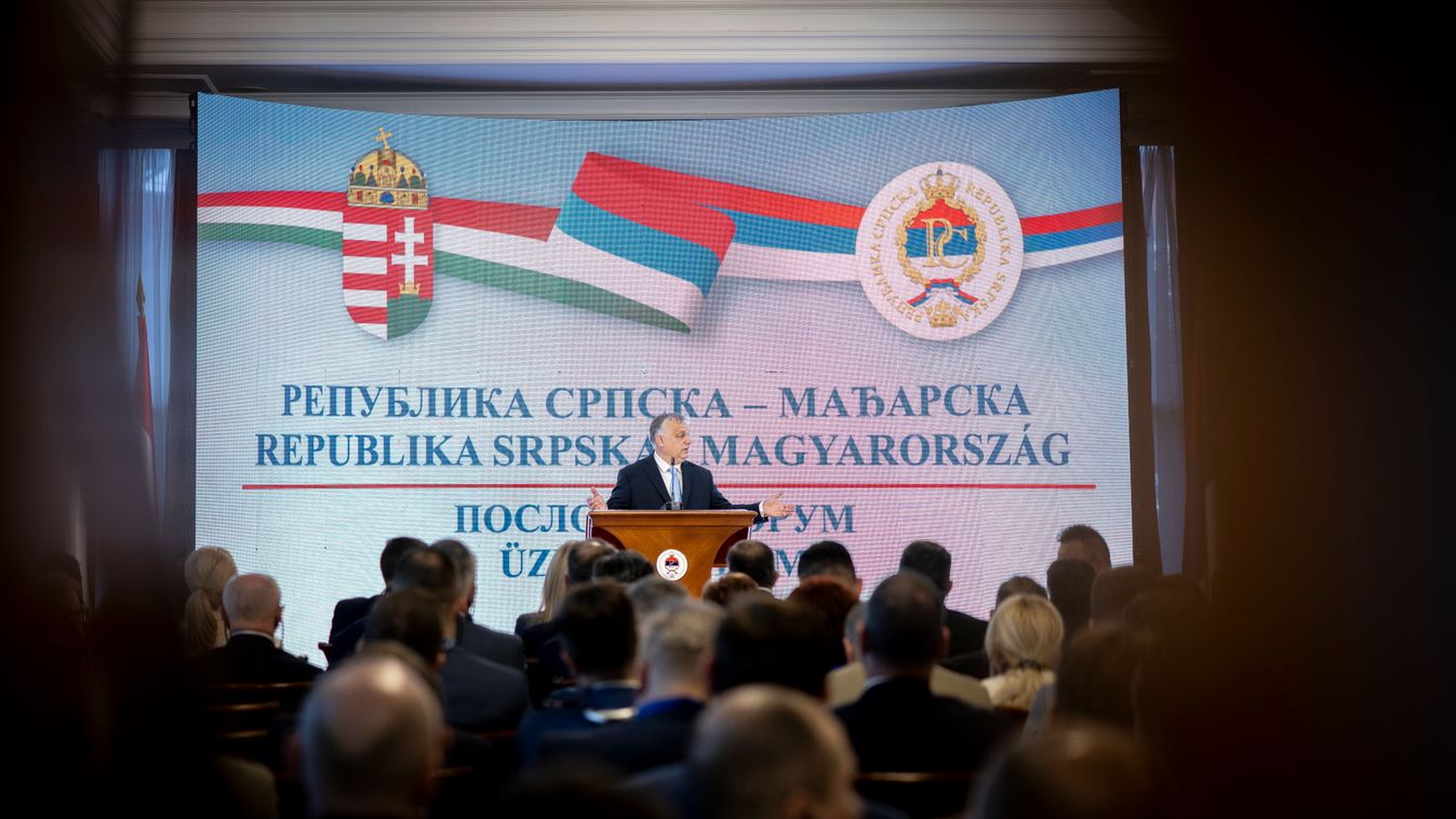 Orbán Viktor: a nyugat-balkáni országoknak kétszeresen rossz a háború
