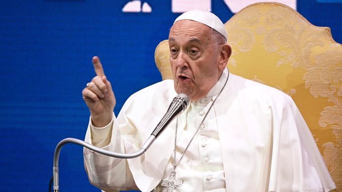 Ferenc pápa: Továbbra is a békéről beszéljünk annak, aki háborút akar