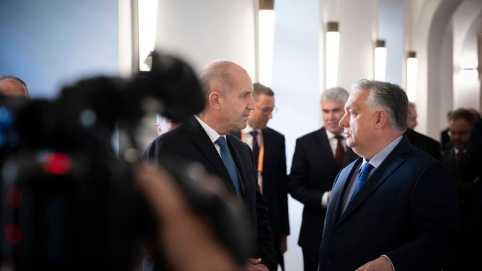 Orbán Viktor Bulgária elnökével tárgyalt