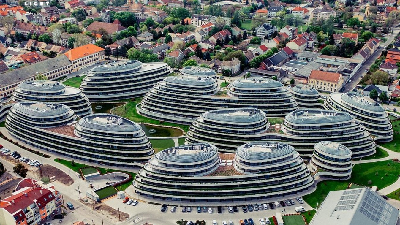 Építészeti díjban részesítették a Cédrus Liget lakóparkot
