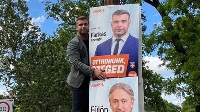 Farkas Levente már eltávolította a választási plakátjait