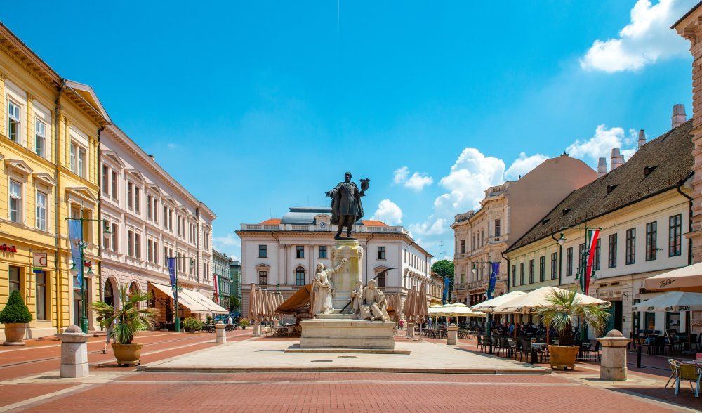 June,5,,2018;,Hungary,,Szeged:,Cityscape