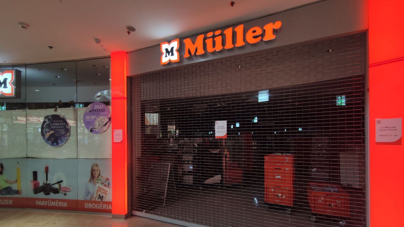 A héten nyit a Müller üzlete Szegeden