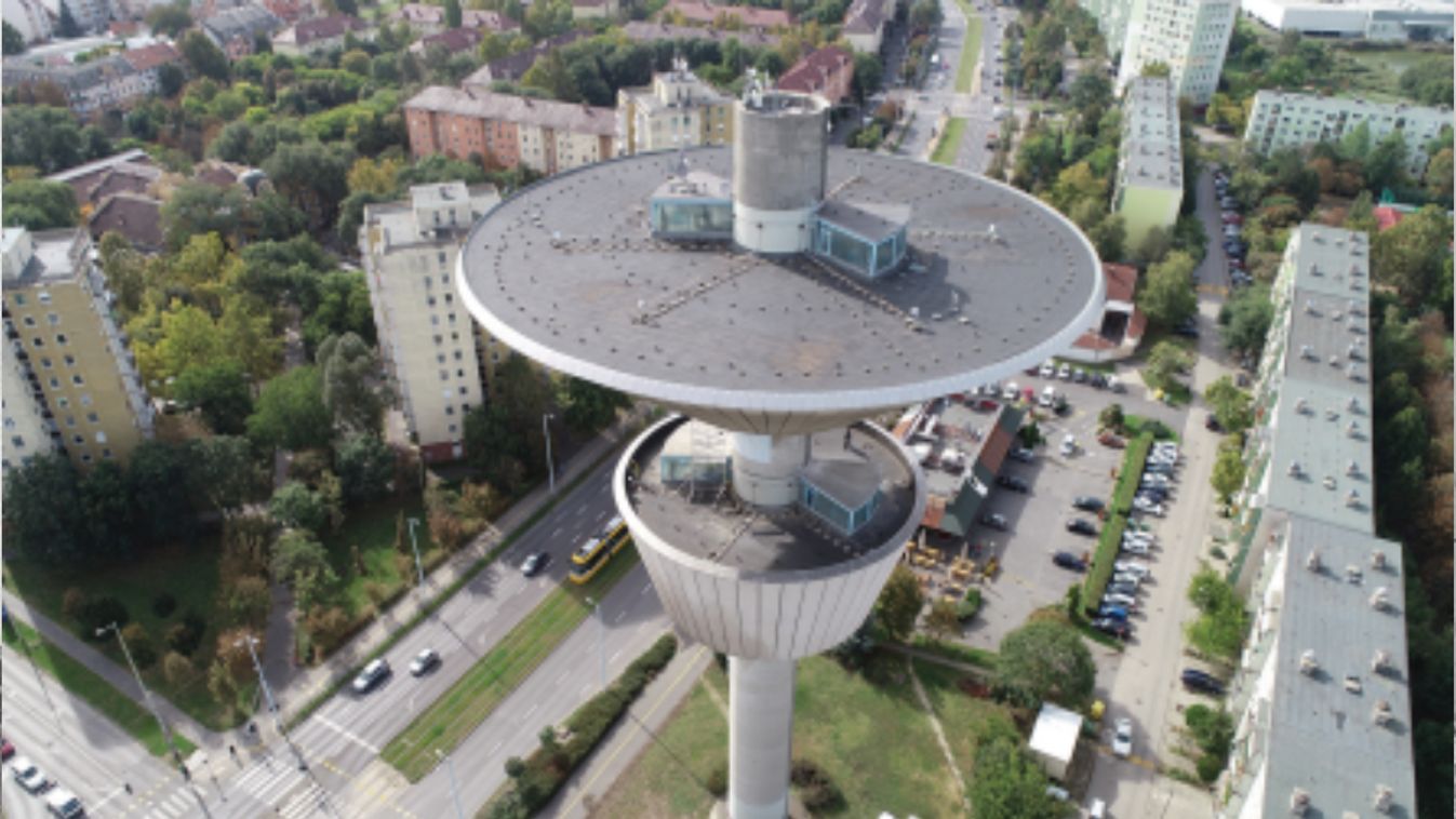 "Festik" a Rókusi víztornyot, amely már 1985 óta Szeged jellegzetessége