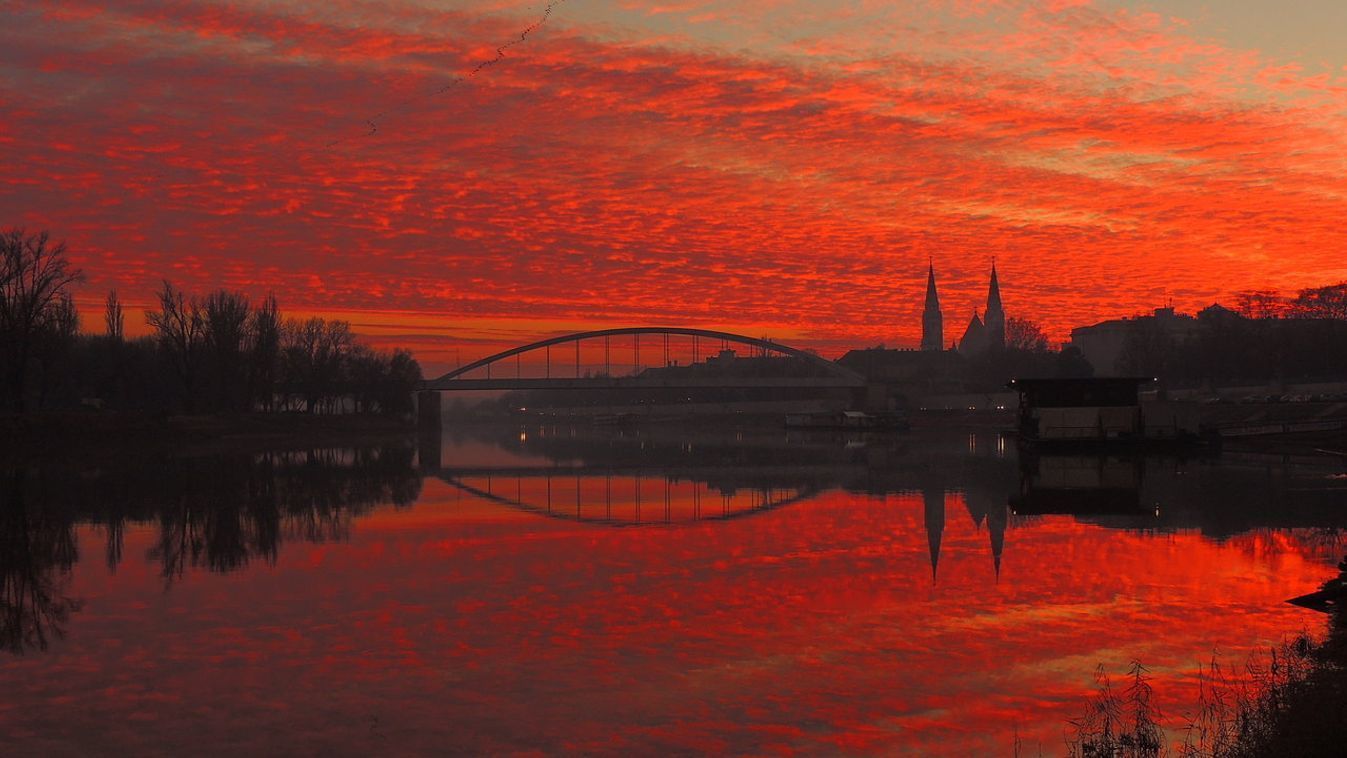 Szeged átlaghőmérséklete közel 4 fokkal magasabb