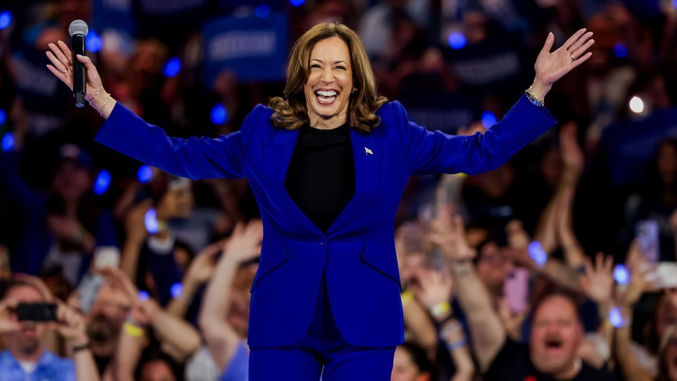 Kamala Harris hivatalosan is elfogadta az elnökjelöltséget