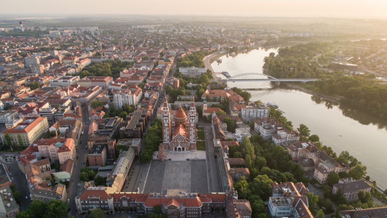 Tombol a kánikula Szegeden