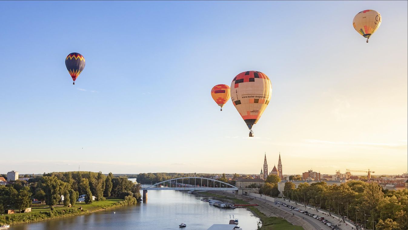 A világ minden szegletéből érkeznek Szegedre, a hőlégballon világbajnokságra