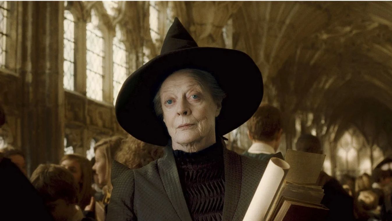 Elhunyt Maggie Smith, a Harry Potter-filmek McGalagony professzora