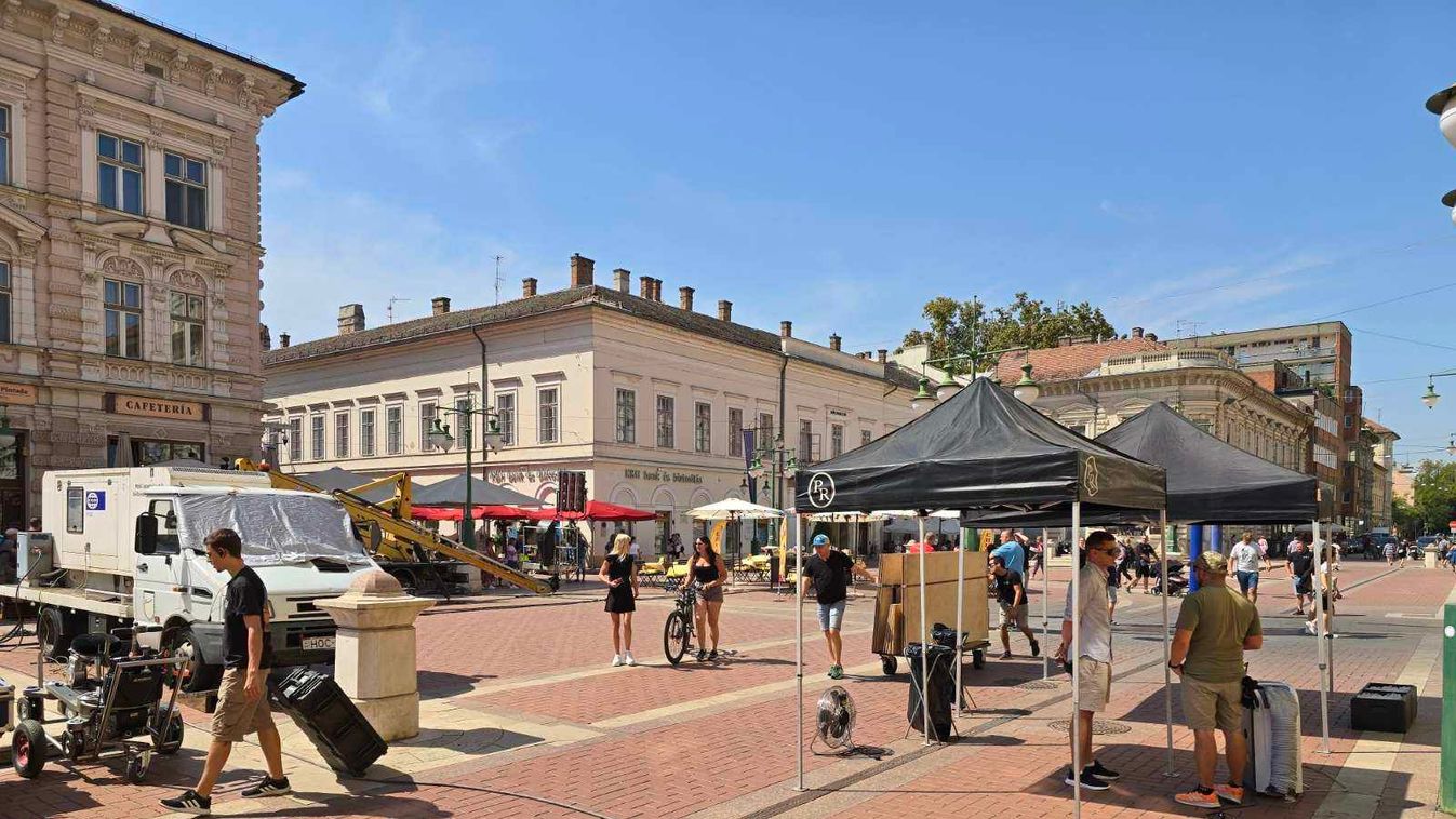 Igazi spanyol hangulat uralkodik Szeged belvárosában